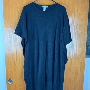 St. John Wool & Cashmere Blend Poncho Sweater Cape - L